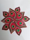 Star Design Embellished Ready to Use Rangoli 